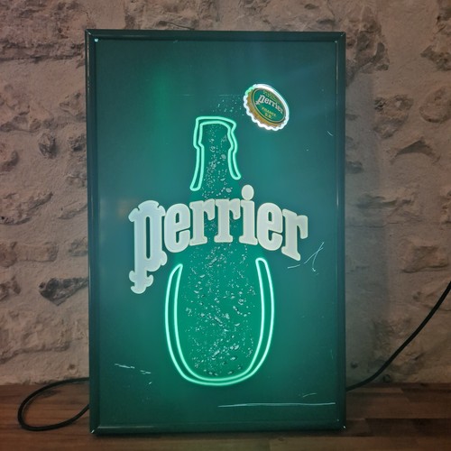 Perrier enseigne lumineuse - perrier,