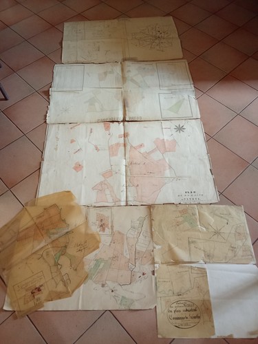 Rare lot plans - lot, de