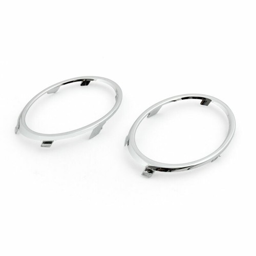 Pair chrome front - front, lumière