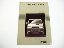 1991 Iveco TurboDaily 4x4 All Wheel Drive Transporter Brochure