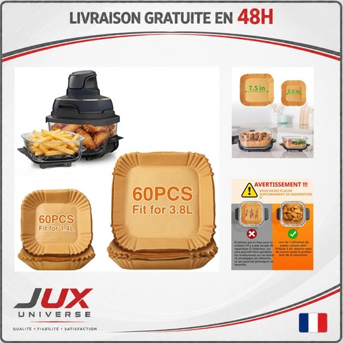 Papier cuisson friteuse - , sans