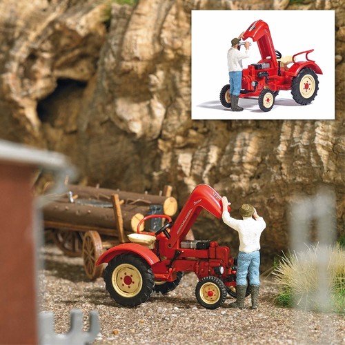 Busch 7882 tracteur porsche - tracteur,