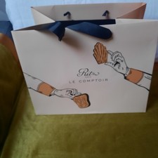 Sac shopping RITZ le COMPTOIR couleur chaire 34x27x23