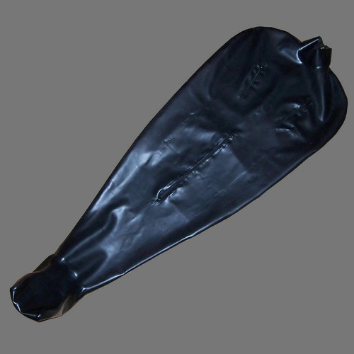 Latex suit rubber black - suit,