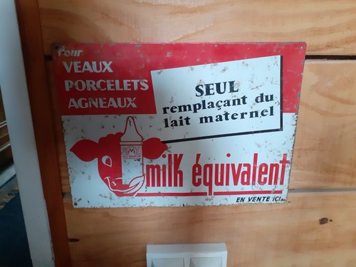 Plaque tole agricole - plaque, en