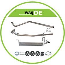 silencieux arrière +tuyau d'échappement Toyota Aygo Citroen C1 Peugeot 107  1.0i