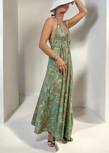 Robe longue 100 - longue, soie