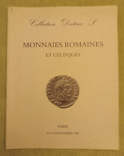 Monnaies Romaines et Celtiques coin auction catalog, Nov 1985, Nouveau Drouot #2