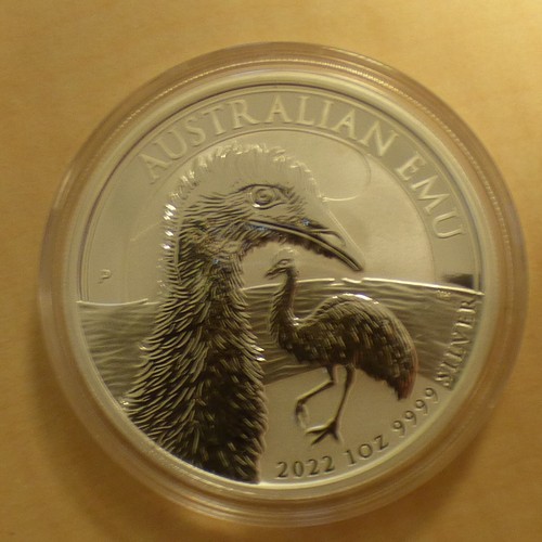 Australia emu 2022 silver - 2022,
