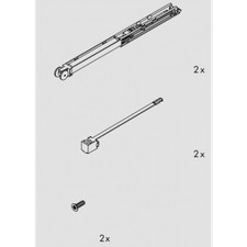 Amortisseur pour porte coulissante Clipo 16 H ou 16 GPK EKU