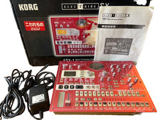 Korg ESX-1 Electribe SX Sampler Sequencer Groovebox Tested w/Box & Adapter Japan