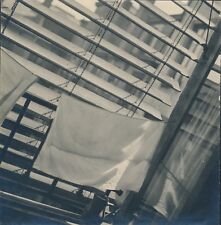 photo composition linen with shutters silver print era