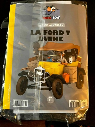 Voiture tintin congo - tintin, 1/24