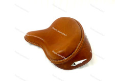 Police Solo Seat Harley Tan