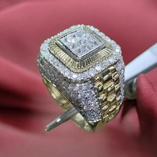 Chevaliere bague homme iced - chevaliere,
