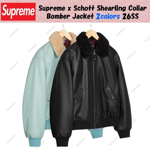 Supreme schott shearling - schott,