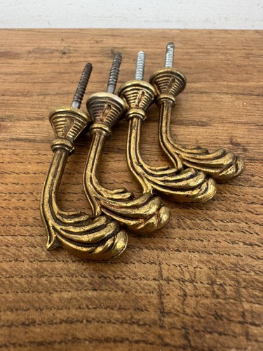 Lot crochets laiton - 4,