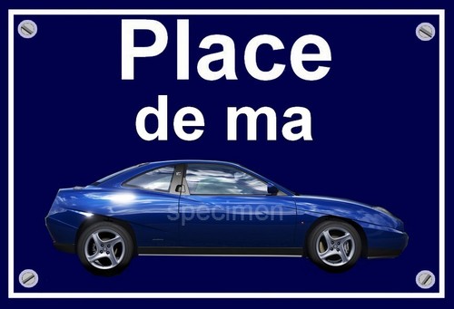 Plaque place ma - de, fiat