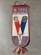 Dnipro Dniepr Girondins de Bordeaux ancien fanion UEFA 1988 football pennant