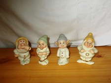 Lenox Disney Snow White Seven Dwarfs Simplet Shy Atchoum Happy Salt Pepper