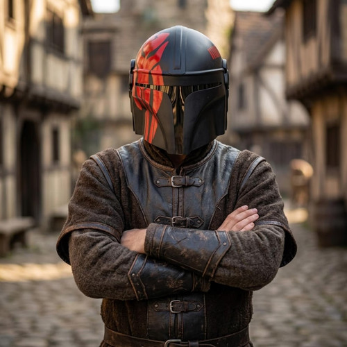 Casque mandalorien star wars - casque,