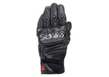 Dainese Carbon 4 Short Leather Gloves Black/Black