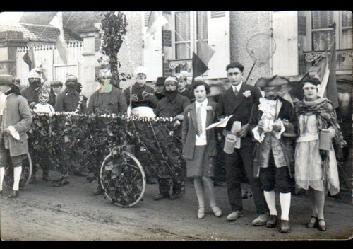 Char carnaval carte photo - char, carte-photo