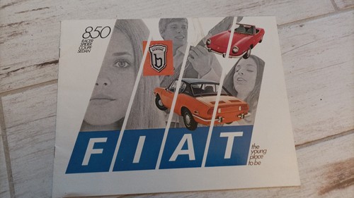 Catalogue brochure fiat 850 - catalogue, /