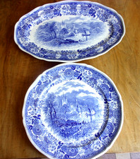 Plats en faience Villeroy &