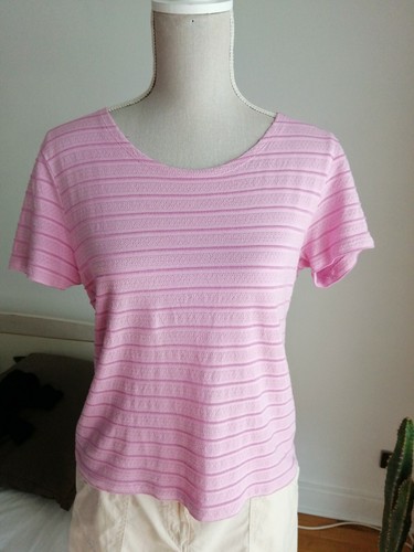 Shirt femme bon état rose - t,