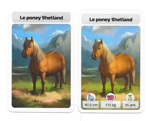 Carte mcdonald le poney - carte,
