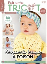 FAIT MAIN TRICOT 4 H SPECIAL LAYETTE RAVISSANTS BASIQUES A FOISON 44 MODELES