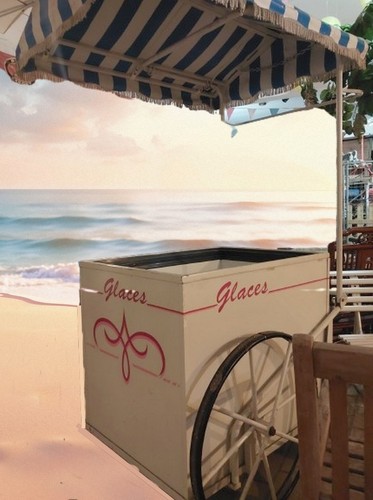 Superbe chariot glaces - chariot,