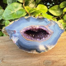 Géode d'Agate/Améthyste -