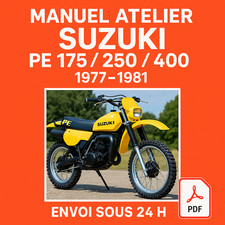 Manuel Atelier Suzuki PE 175