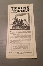 1924 Hornby MECCANO Trains Catalog