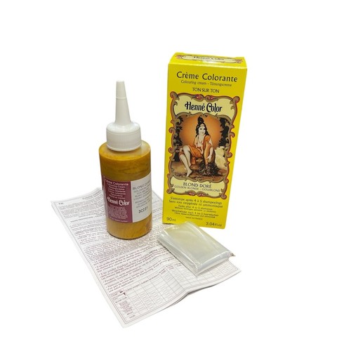 Henné crème blond doré - henné,