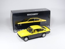 MINICHAMPS 1/18 - 180 045621 - Opel Kadett C GT/E 1976 - Jaune et Noir