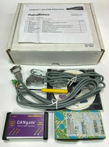 Datataker cangate can - can, ascii