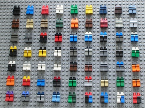 Lego minifig hips legs - hips, &