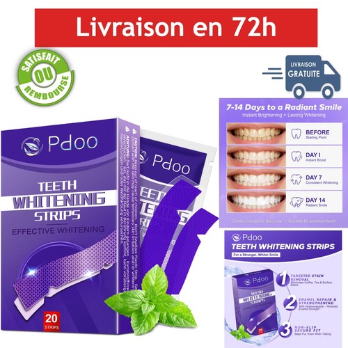 Bandes blanchiment dentaire - de,
