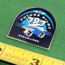 Future Pilot 787 Dreamliner Lapel Pin Boeing