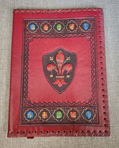Protège livre cuir gaufré - protège,