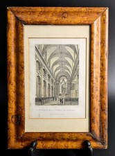 Gravure ancienne encadrée -