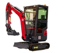 Mini-pelle 1,8 tonnes avec