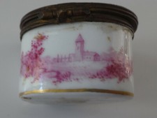 BOITE PORCELAINE ALLEMAGNE 