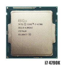 Intel Core i7-4790K 4.00 GHz Quad-Core 8 Threads LGA1150 SR219 CPU Processor