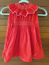 **Robe été rouge année 50 