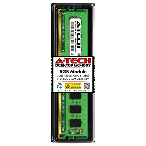 8gb pc3 12800u - 8gb, msi