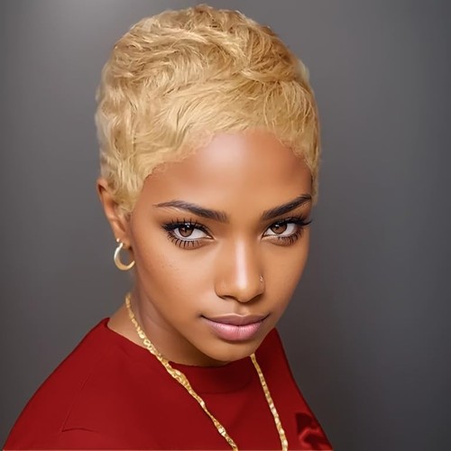 Brazilian human hair pixie - pixie, cut